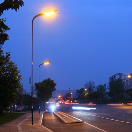 LED路燈新農村改造道路照明新葉款路燈現代文化特色燈具廠家批發